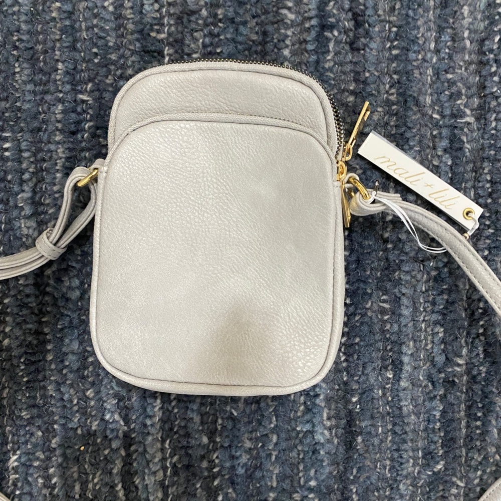 Mali + Lili, Josie Triple Zip Crossbody Bag